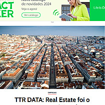 TTR DATA: Real Estate foi o mais activo at Outubro com 80 transaces